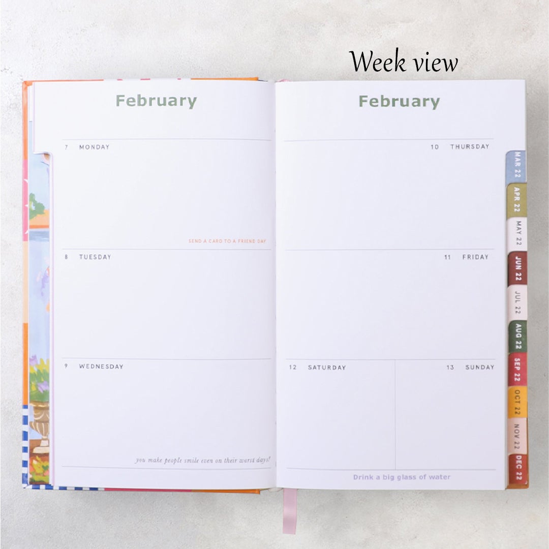 2022 Classic 12 Month Planner | Look For Joy