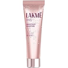 Lakme 9 to 5 CC Cream Mini|| Beige|| Light Face Makeup with Natural Coverage|| SPF 30 - Tinted Moisturizer to Brighten Skin|| Conceal Dark Spots|| 9 g