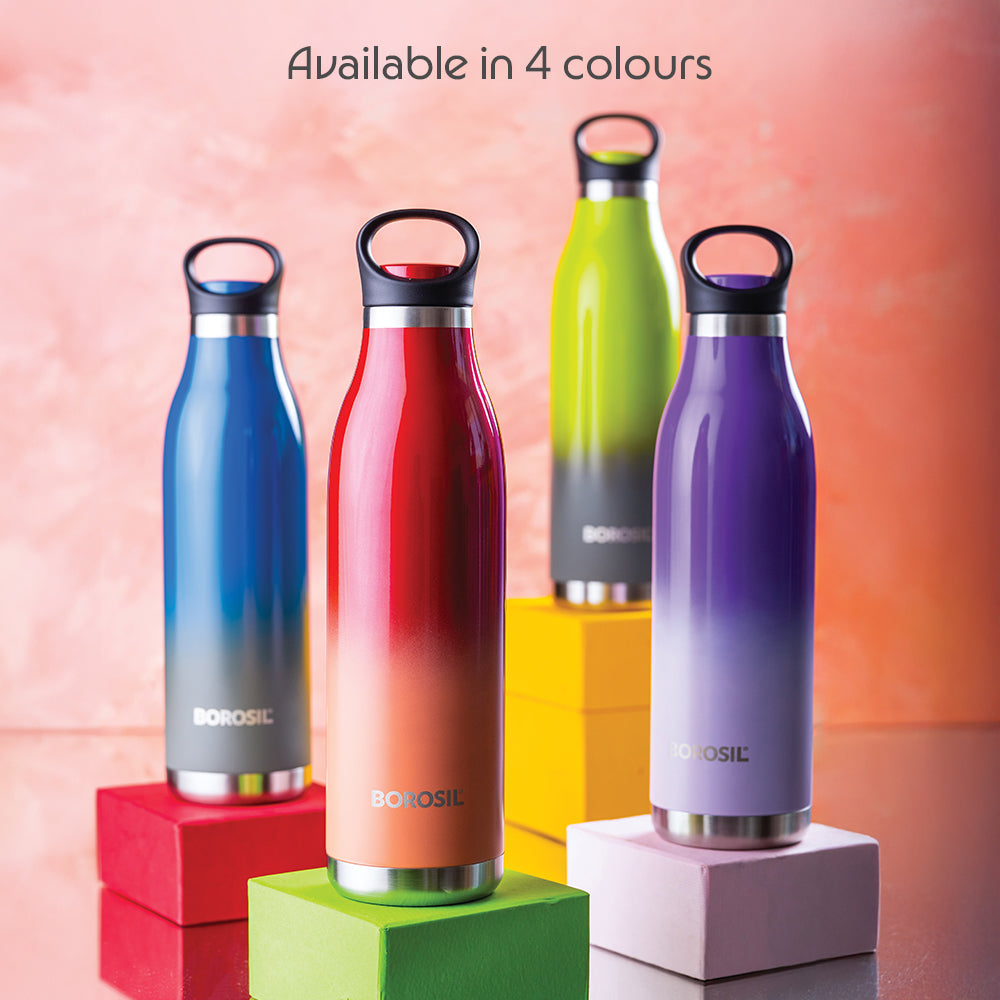 Borosil ColourCrush Red