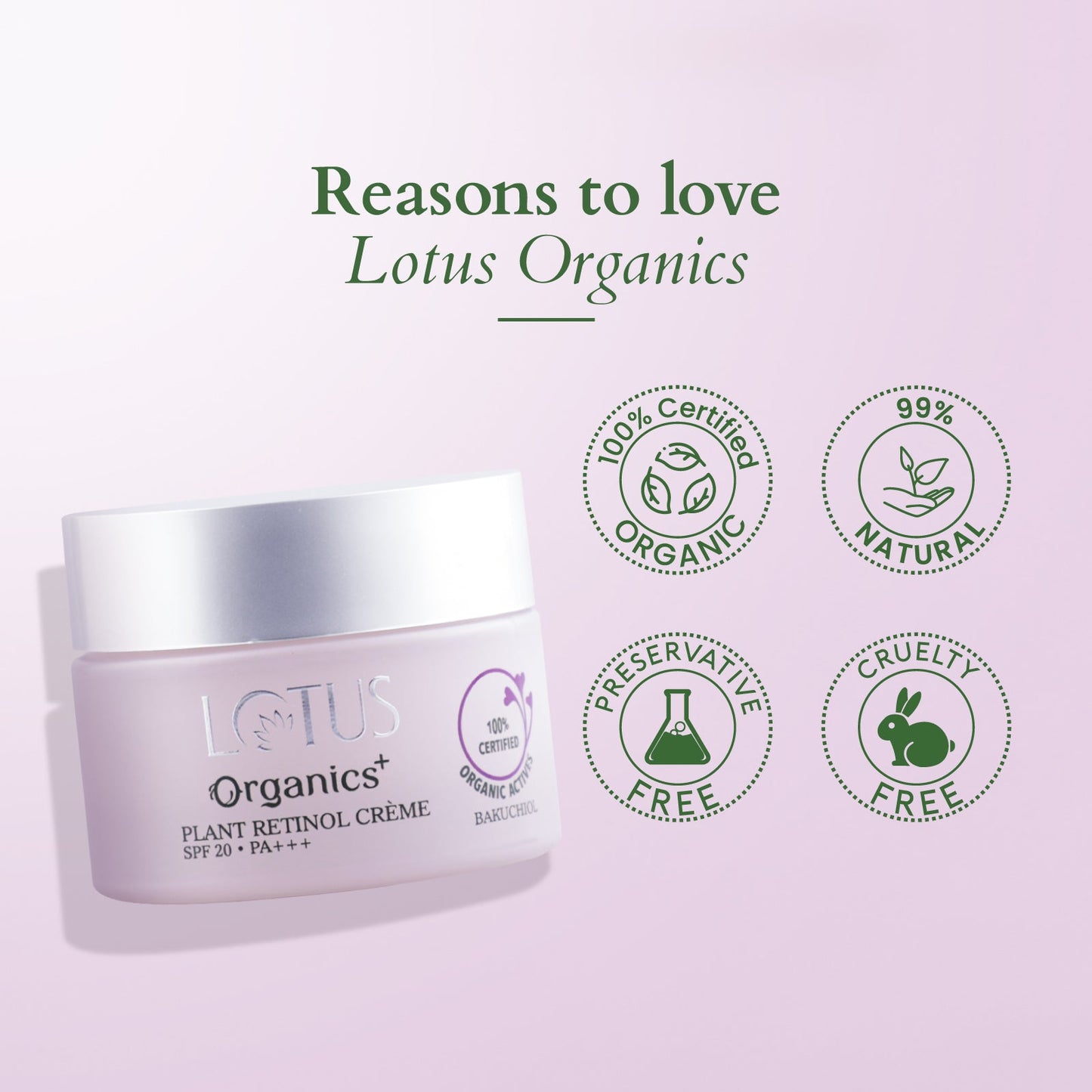 Bakuchiol Plant Retinol Crème