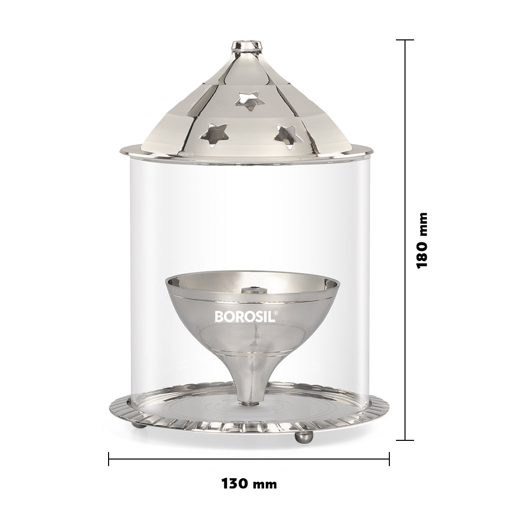 Borosil Akhand Diya, Nickel