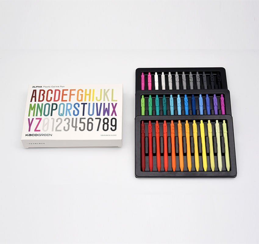 Alpha Black Ink 0.5mm Gel Pen