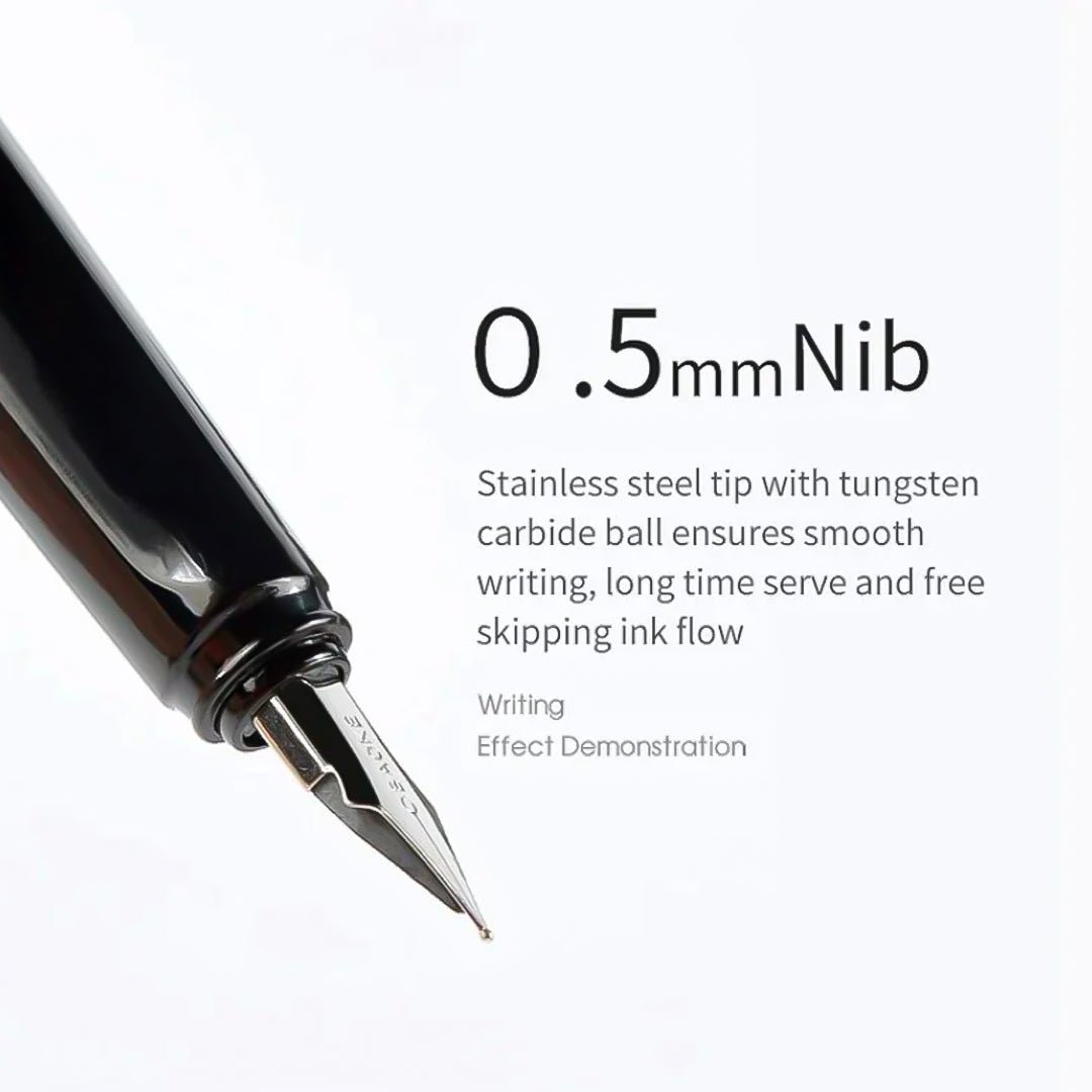 Baoke Fountain pen 0.5mm Black body-PM 149B