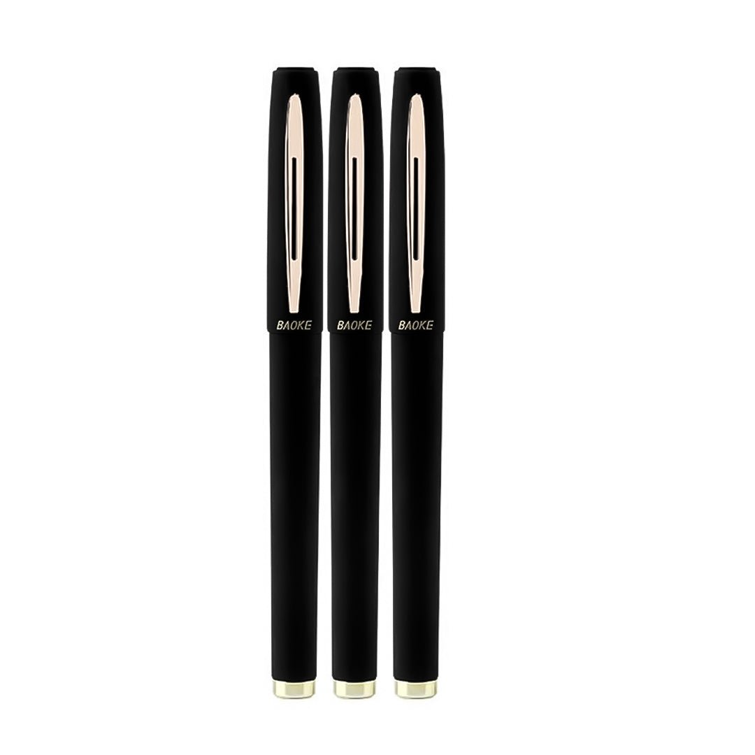 Baoke Gel Ink Pens 0.5 mm-Pack Of 3