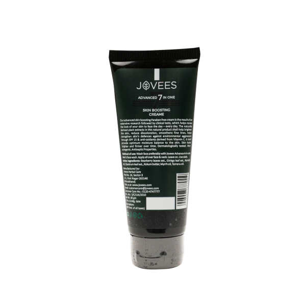 Jovees Men Advanced 7 in-1 Skin Boosting Creame | Brightens & Evens Skin