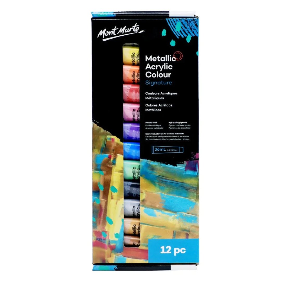 Mont Marte Metallic Acrylic Paints