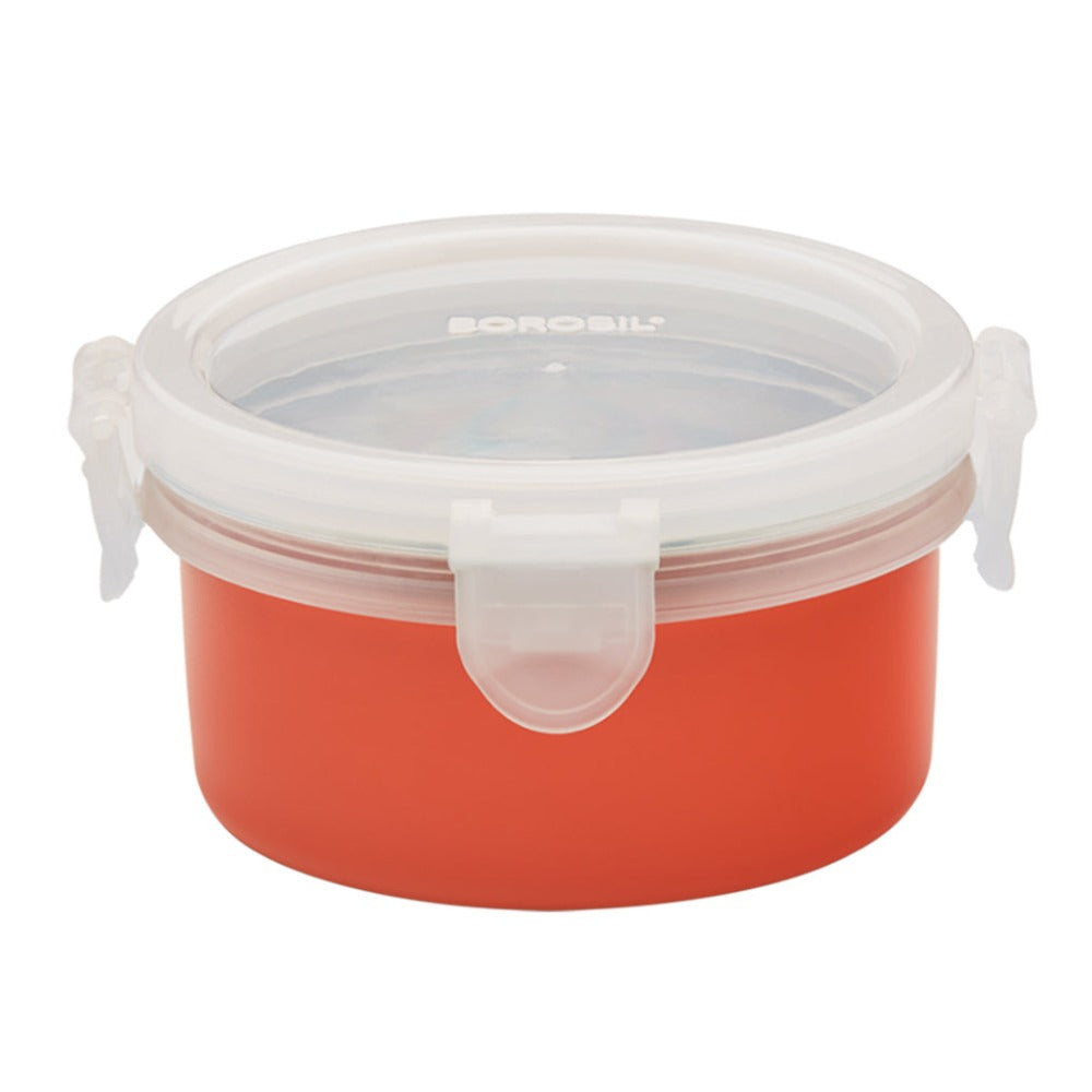 Blaze Blue Kids Lunch Box, Round x 2 (Flat)