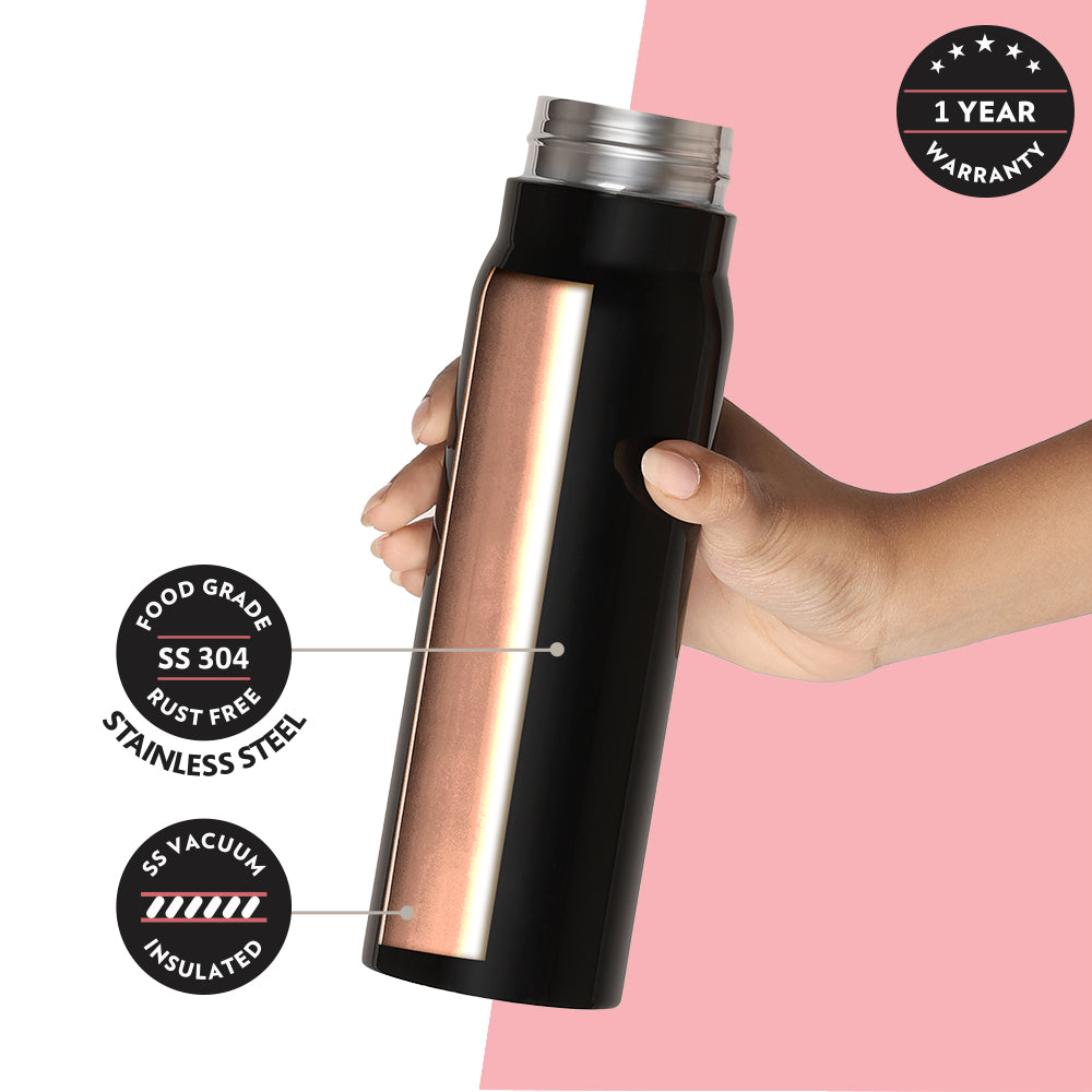 Bliss Bottle, Black, 500 ml - Personalise