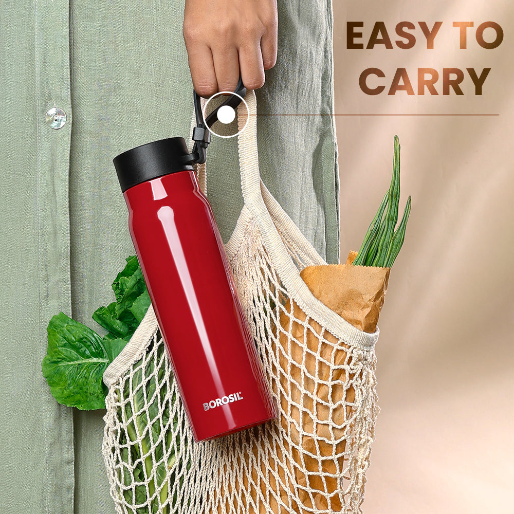 Bliss Bottle, Red, 500 ml - Personalise