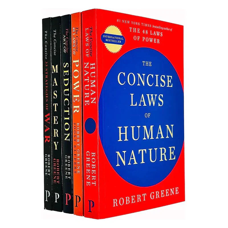 5 Books Robert Greene Concise Boxset