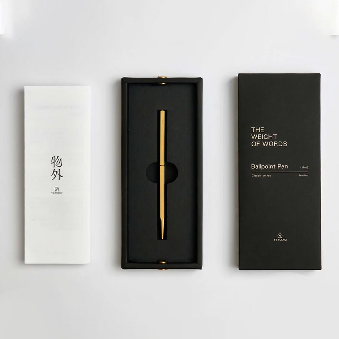 Ystudio Classic Ball Point Slim Pen
