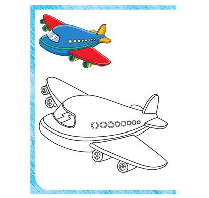 101 Crayon Colouring: Fun Activity Book For Children