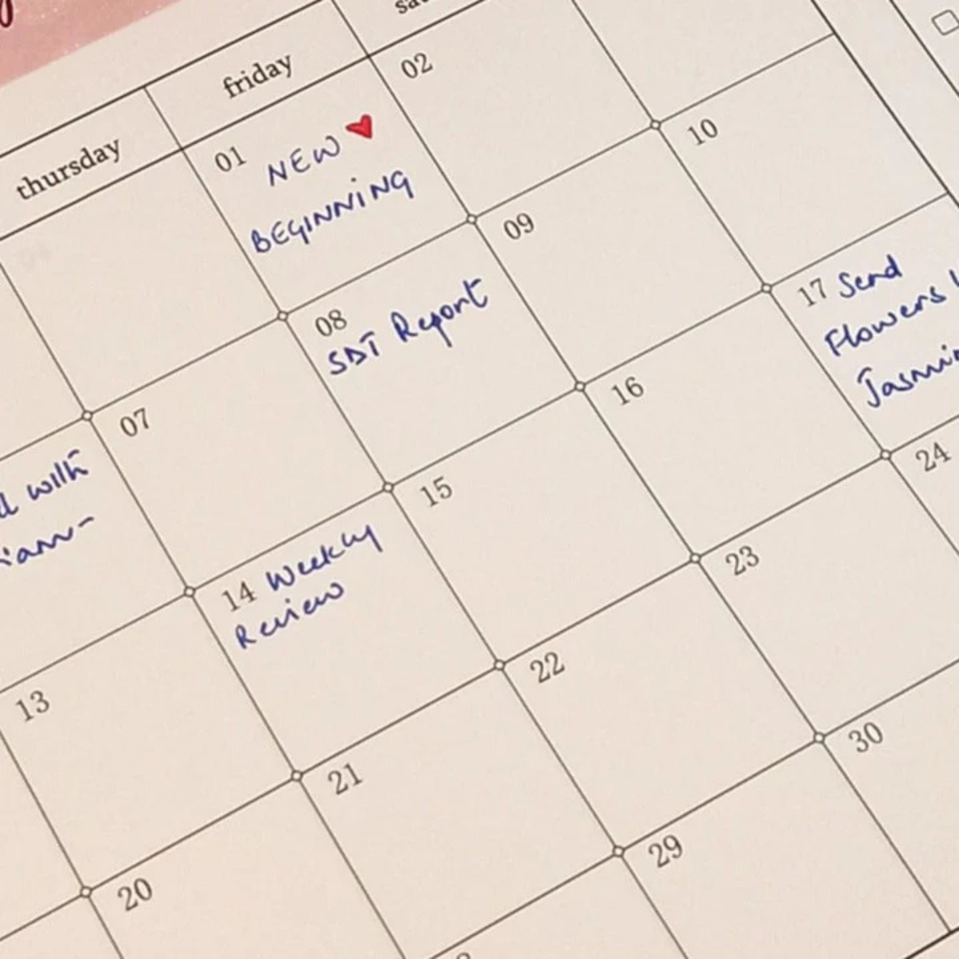 2025 Dated Monthly Planner Notepad