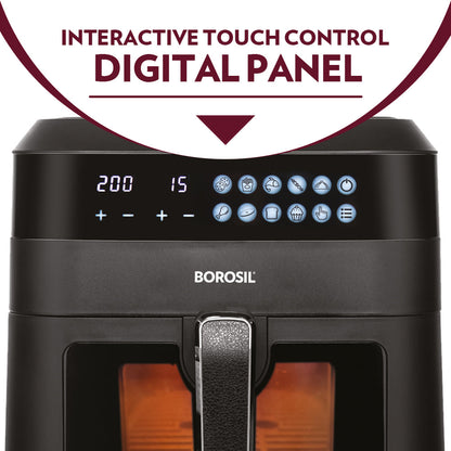 Borosil Best Digi Air Fryer, 4.7 L