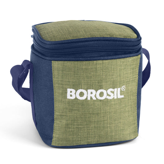 Borosil Ace Tall Lunch Bag, Square
