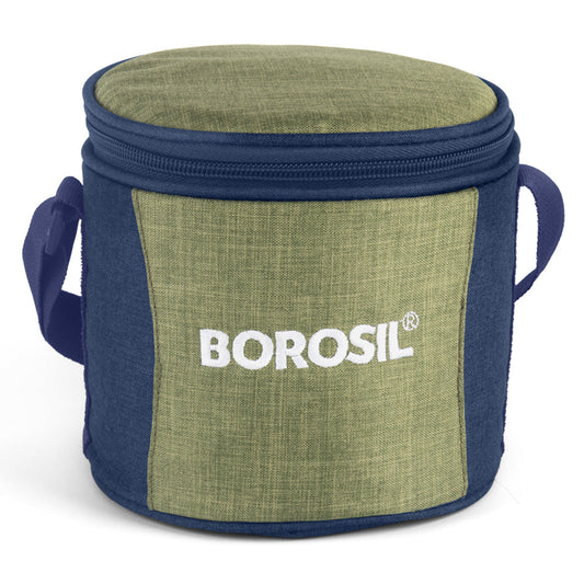 Borosil Ace Tall Lunch Bag, Round