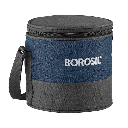 Borosil Elite Tall Lunch Bag, Round