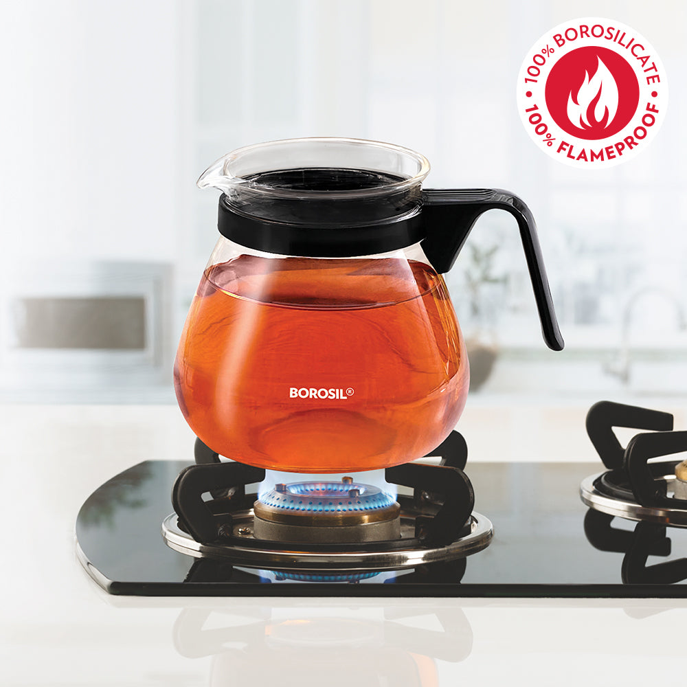 Borosil Carafe w In Lid Strainer, 1 L