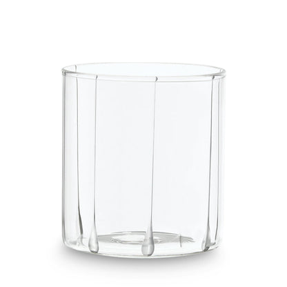 Borosil Bevel Cut Glass, Set of 6