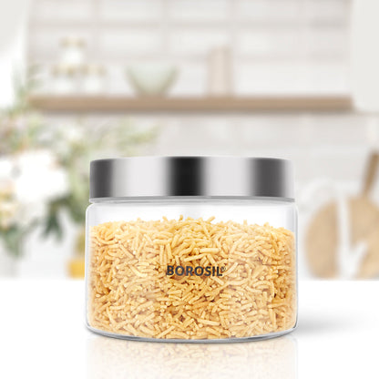 Borosil Endura Airtight Glass Jar
