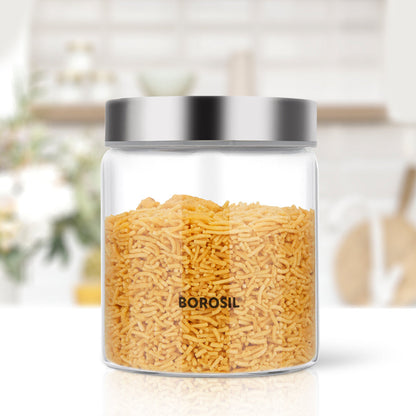 Borosil Endura Airtight Glass Jar