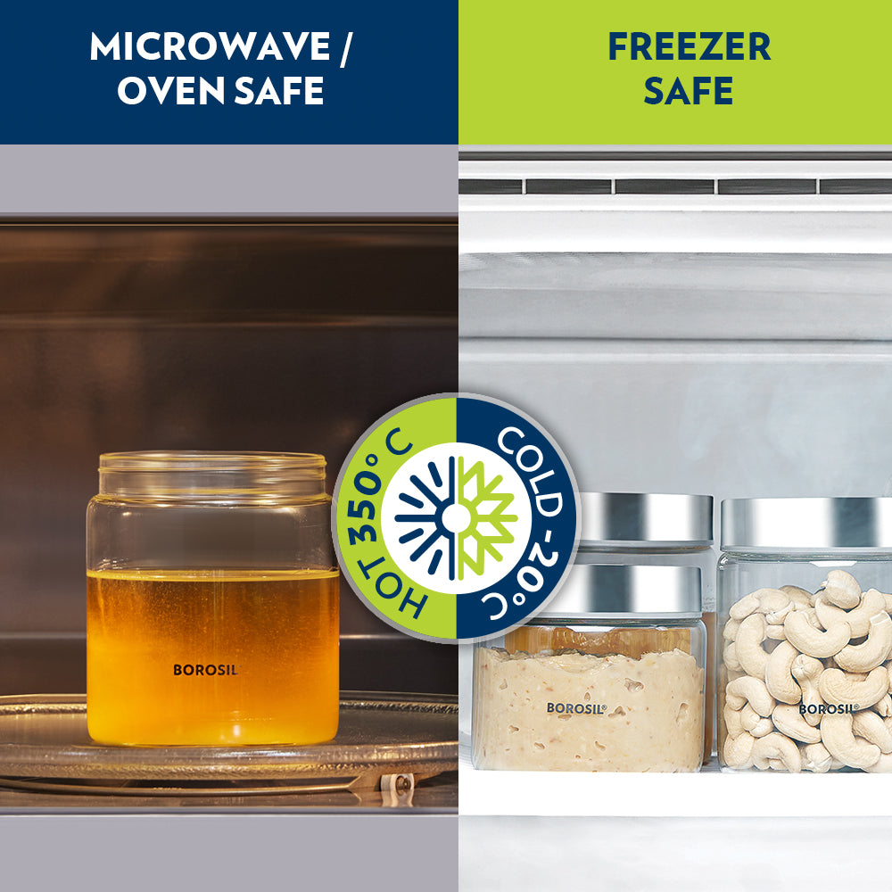 Borosil Endura Airtight Glass Jar