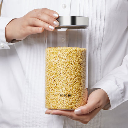 Borosil Endura Airtight Glass Jar