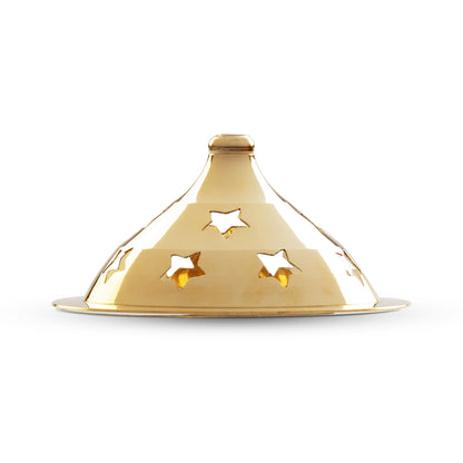 Borosil Akhand Diya, Brass