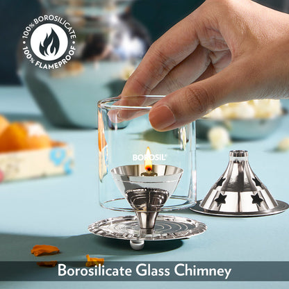 Borosil Akhand Diya, Nickel