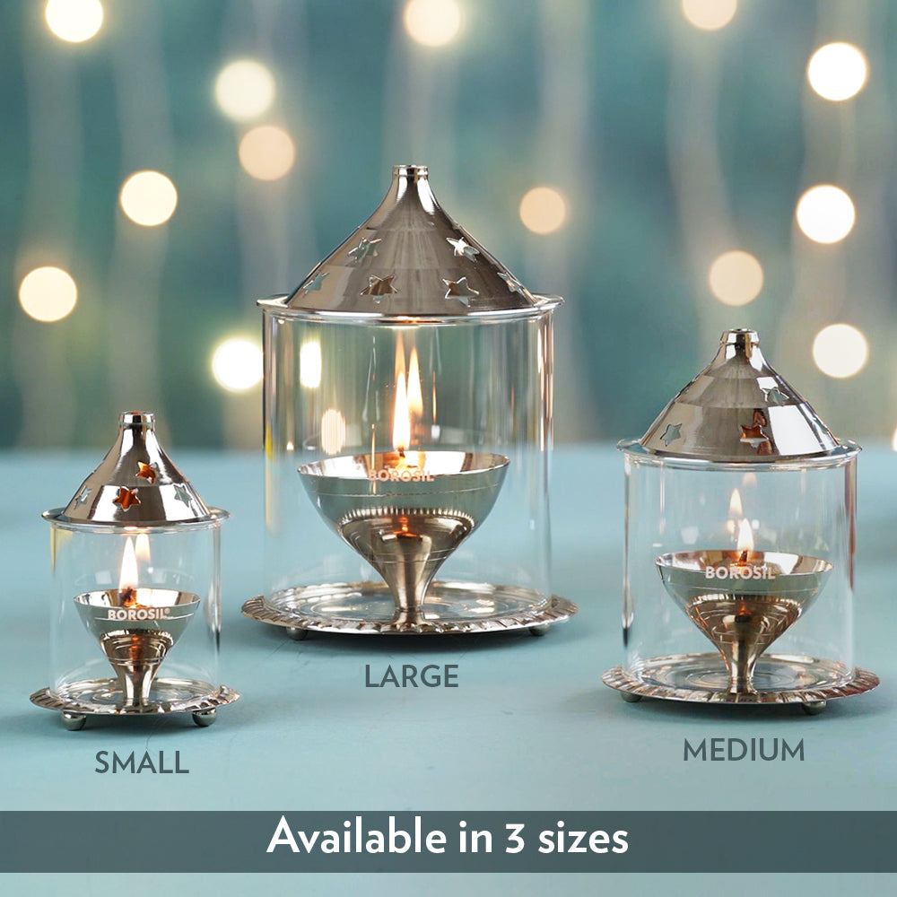 Borosil Akhand Diya, Nickel