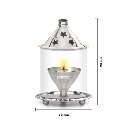 Borosil Akhand Diya, Nickel