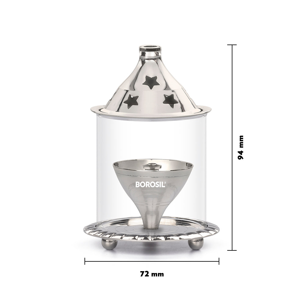Borosil Akhand Diya, Nickel