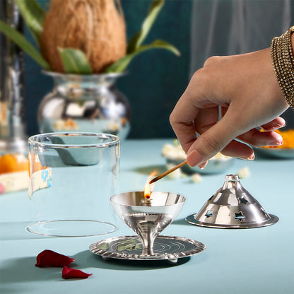 Borosil Akhand Diya, Nickel