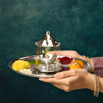 Borosil Akhand Diya, Nickel
