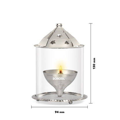 Borosil Akhand Diya, Nickel