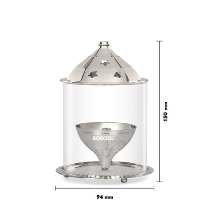 Borosil Akhand Diya, Nickel