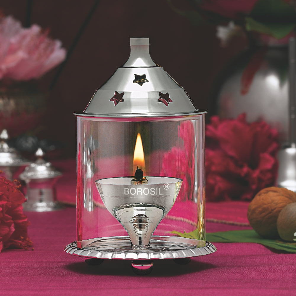 Borosil Akhand Diya, Nickel