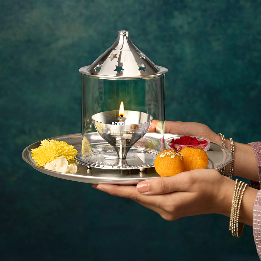 Borosil Akhand Diya, Nickel