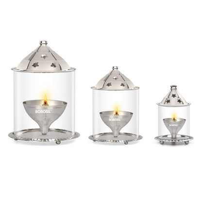 Borosil Akhand Diya, Nickel