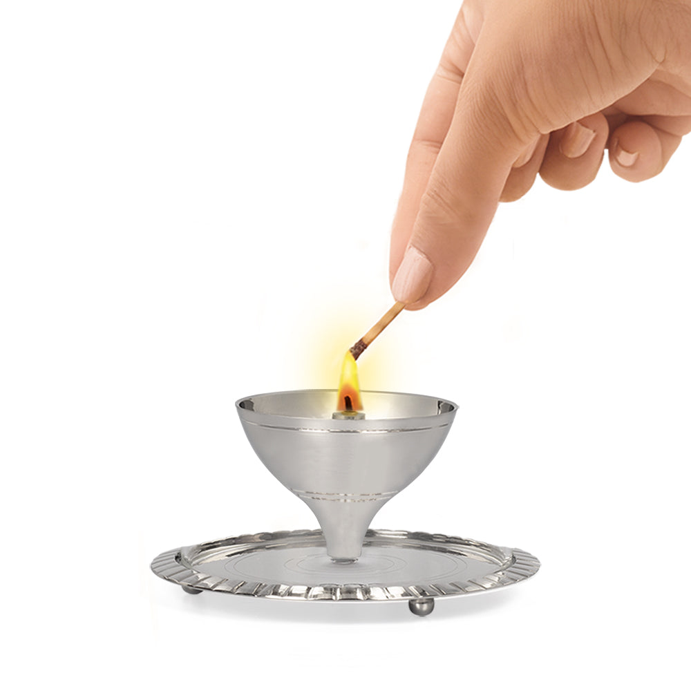 Borosil Akhand Diya, Nickel