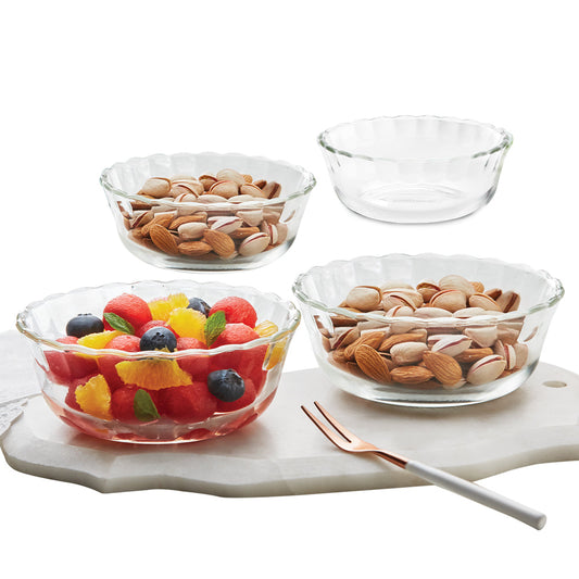 Borosil Designer Bowl Set
