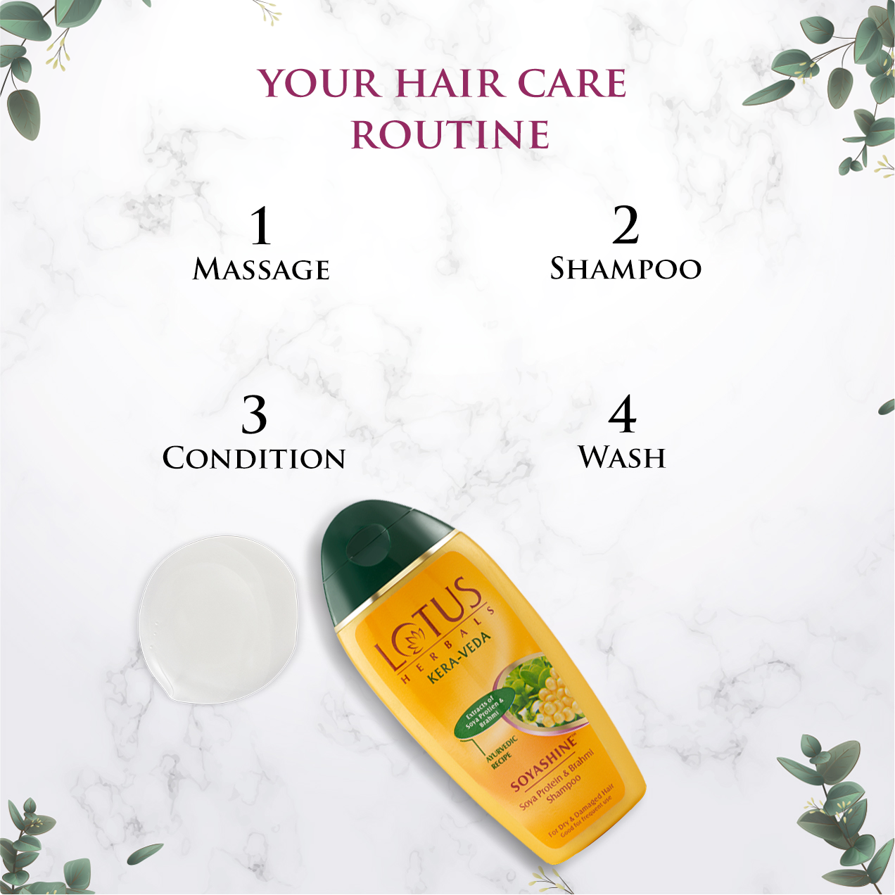 Kera-Veda Soyashine Shampoo & Soyasmooth Conditioner