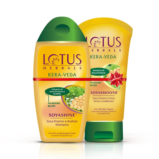 Kera-Veda Soyashine Shampoo & Soyasmooth Conditioner