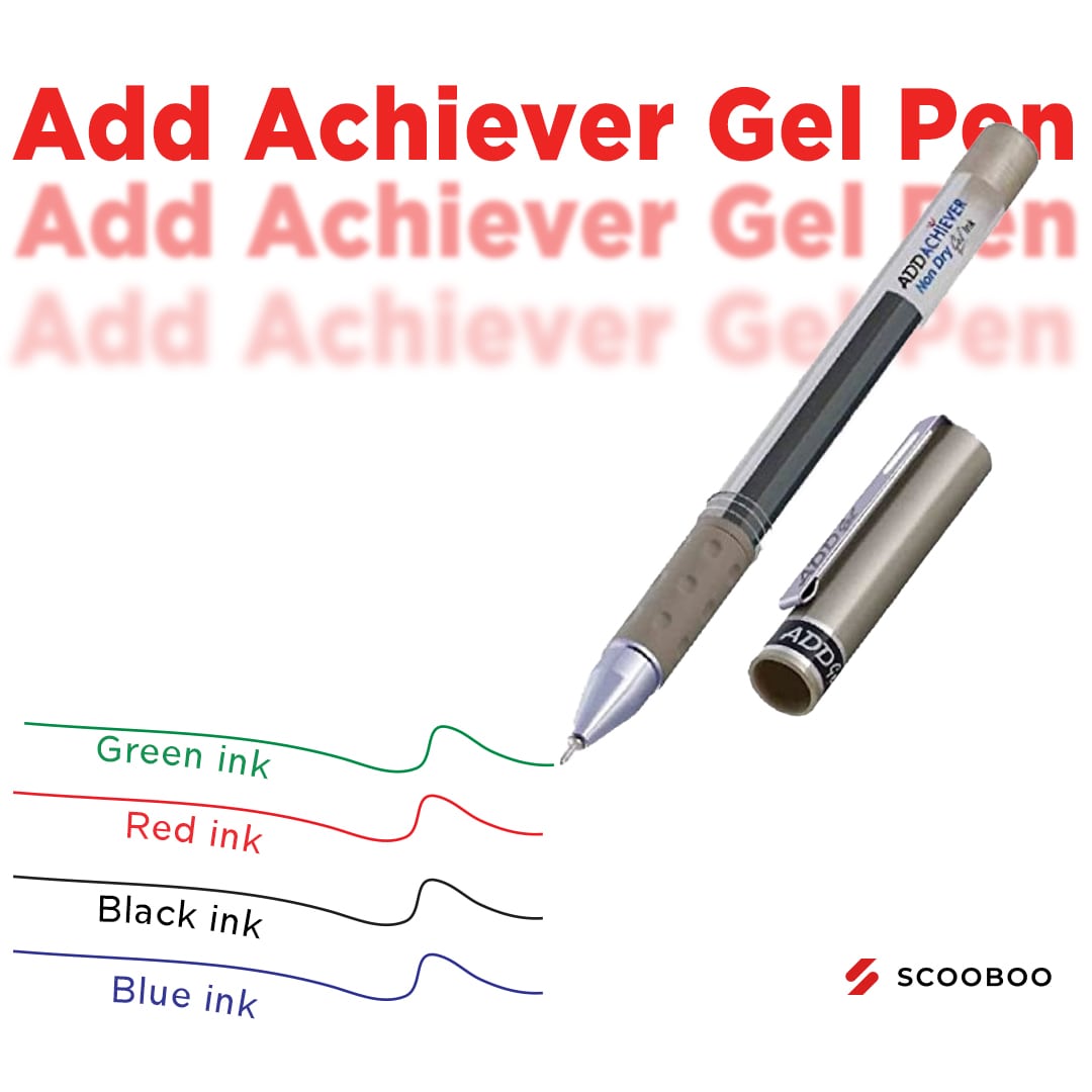 Add Achiever Gel Pen (Pack Of 2)