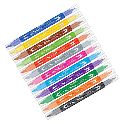 AddGel Softline Twin Tip Colouring Pens(Pack of 12)