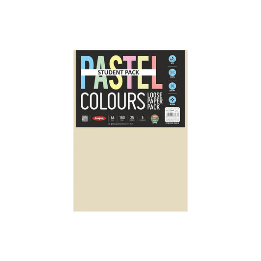 Anupam Pastel-Colours-Loose-Paper-Pack-A4 Size
