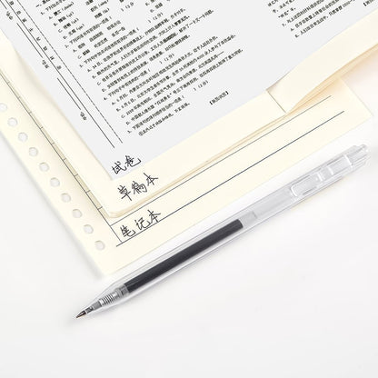 Baoke 0.5mm Black Ink Gel Pen Pack of 5 (PC 3628)