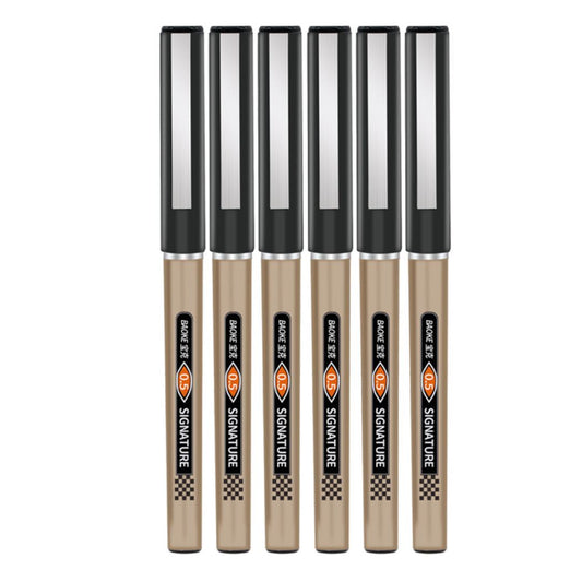 Baoke 0.5mm Signature Pen Pack of 6 (BK 111)