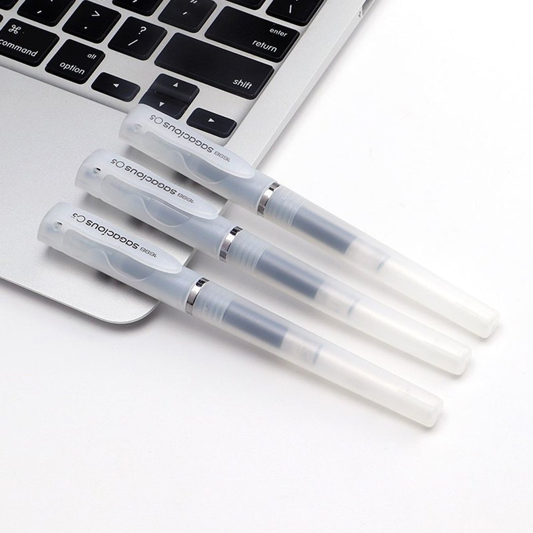 Baoke 0.5mm Blue Ink Gel Pen (PC 1698) (Pack of 5)