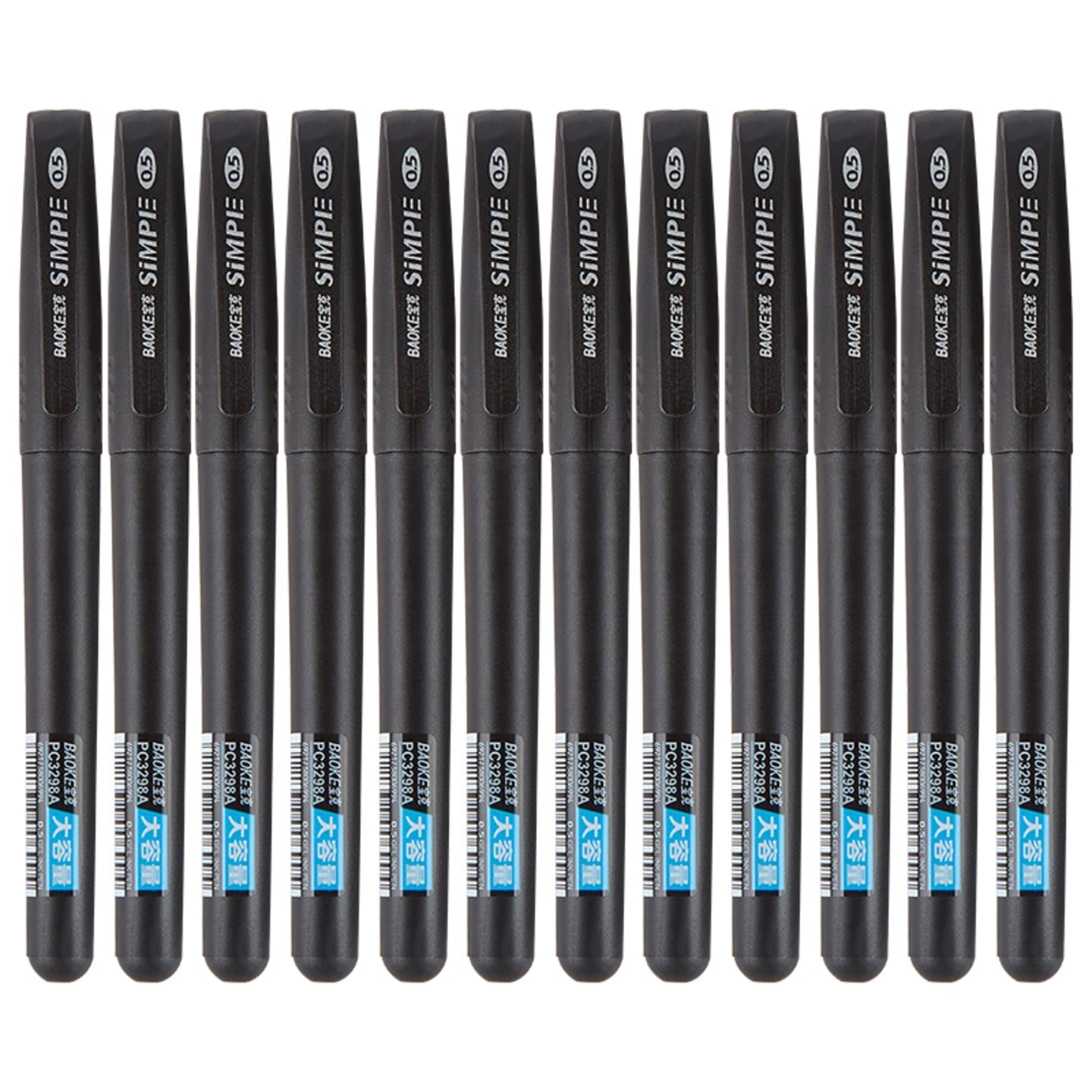 Baoke 0.5mm Ink Gel Pen (Pack of 10) PC 3298A